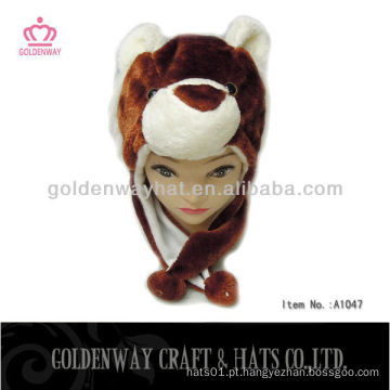 Chapéu de inverno Funky Brown Bear